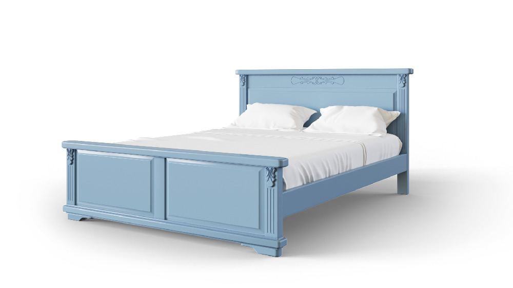 Кровать Дримлайн Палермо бук-голубой 180х195